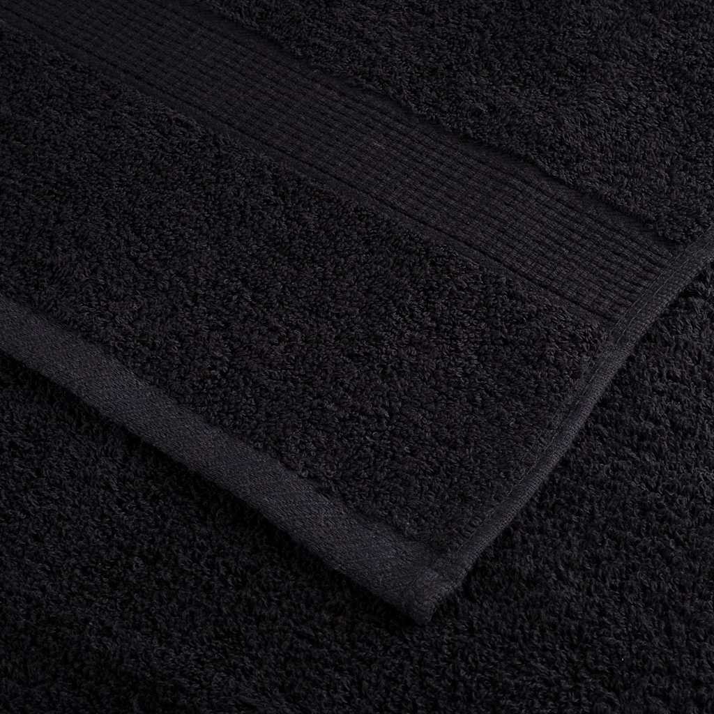 Gästetuch SOLUND 50 pcs Schwarz 30 x 50 cm 550 gsm