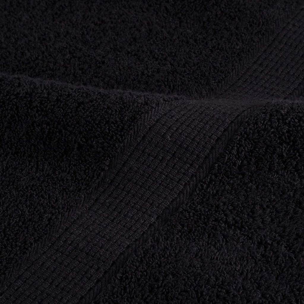 Gästetuch SOLUND 25 pcs Schwarz 100 x 150 cm 550 gsm