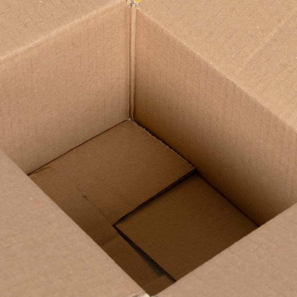 Faltbox mit Speicher 50 pcs Natur 20 x 15 x 10 cm Karton