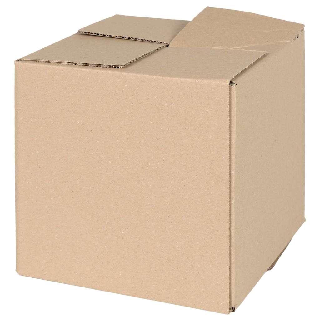 Faltbox mit Speicher 50 pcs Natur 20 x 20 x 20 cm Karton