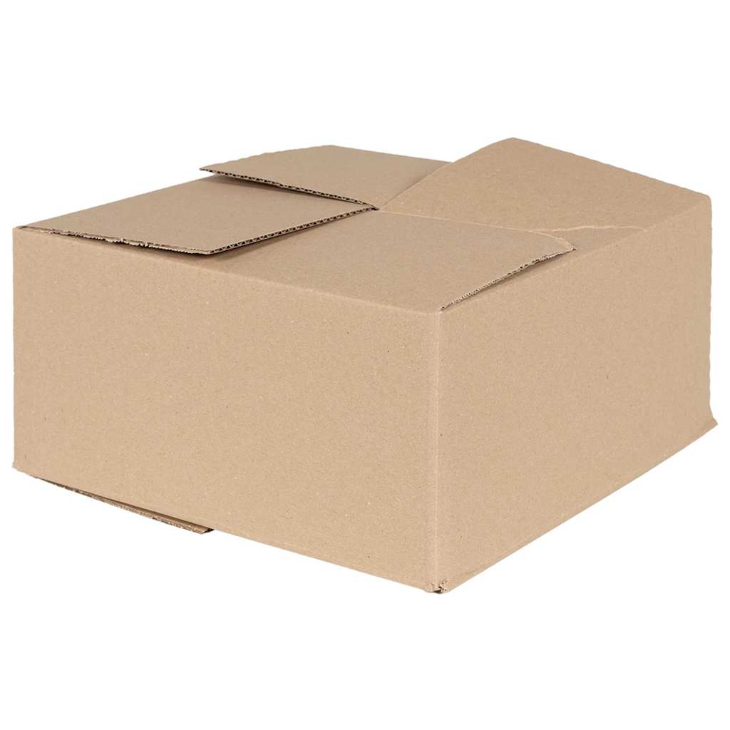 Faltbox mit Speicher 50 pcs Natur 30 x 30 x 15 cm Karton