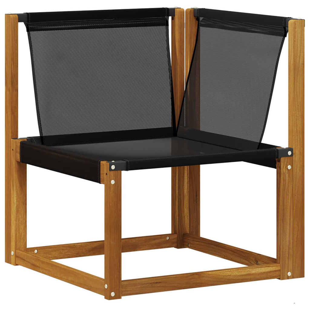 Outdoor-Sofagarnitur mit Kissen 7 pcs Natürlich und Hellgrau