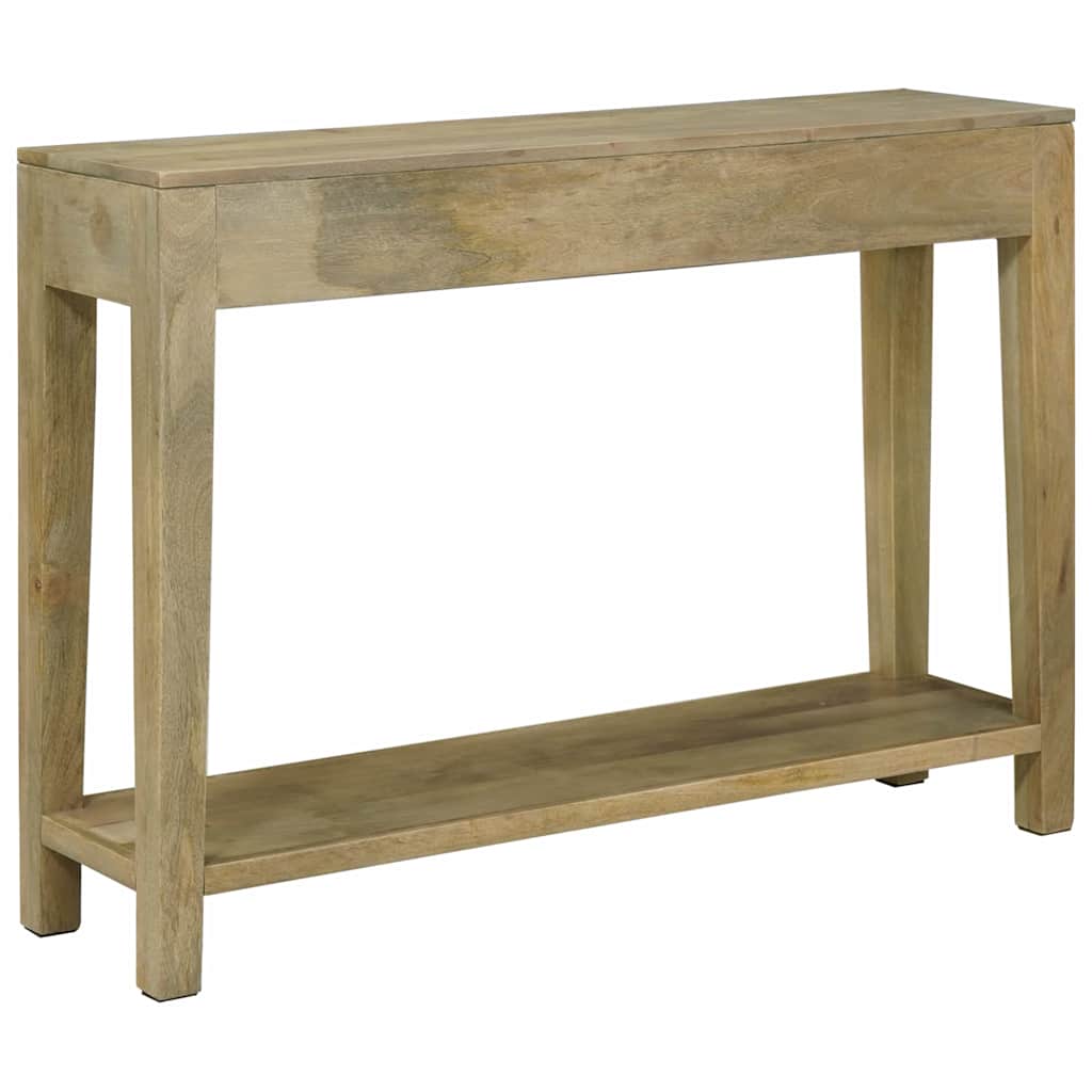 Konsolentisch mit Schubladen Natürliches Grau 110 x 30 x 80 cm