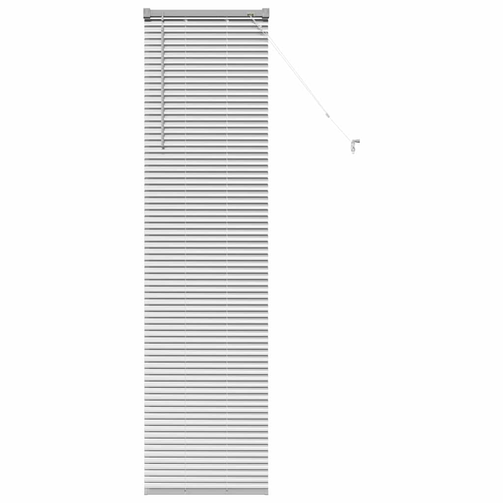 Balkenjalousien Silber 175 x 40 cm Aluminium