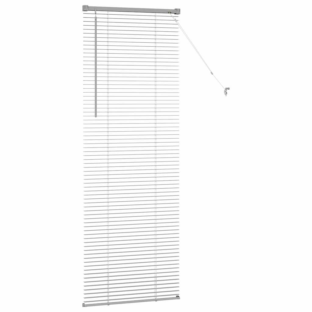 Balkenjalousien Silber 175 x 60 cm Aluminium