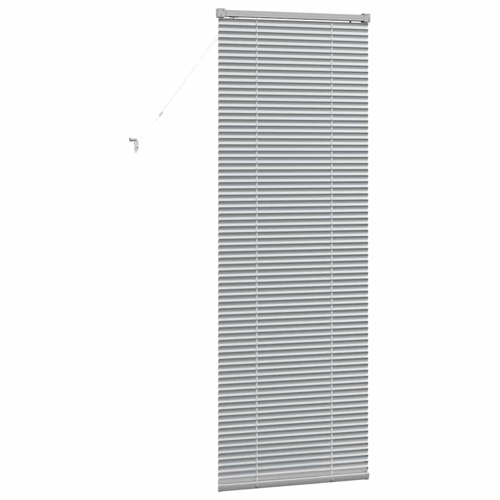Balkenjalousien Silber 175 x 60 cm Aluminium