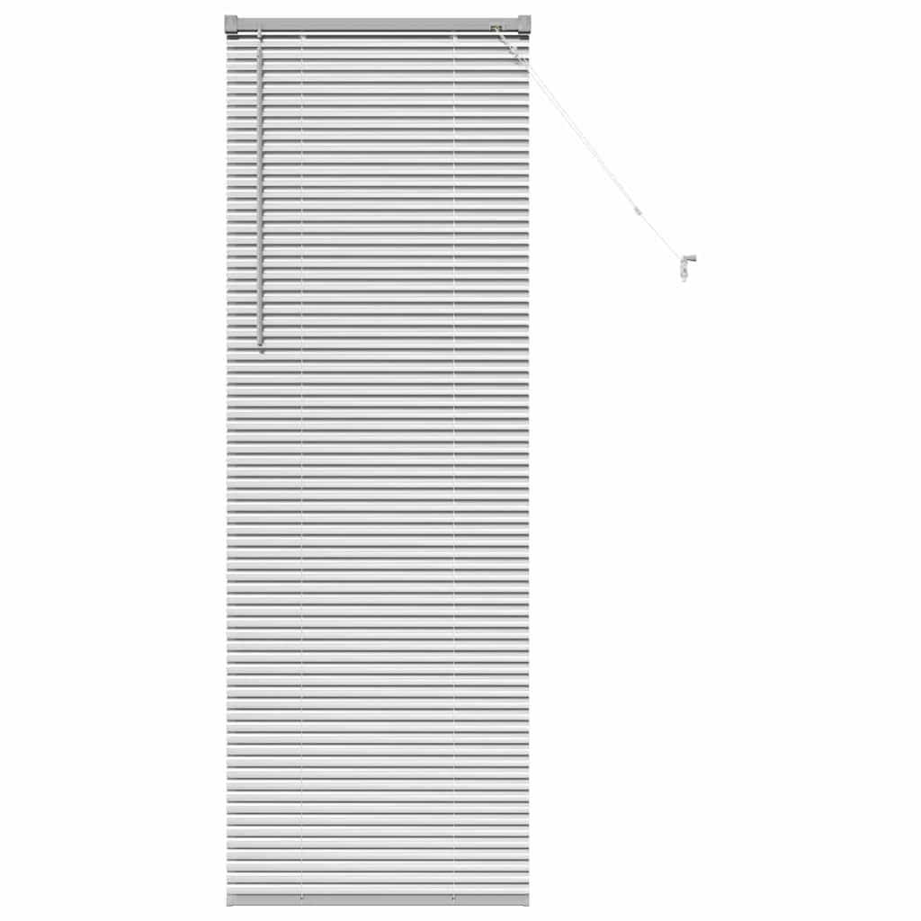 Balkenjalousien Silber 175 x 60 cm Aluminium