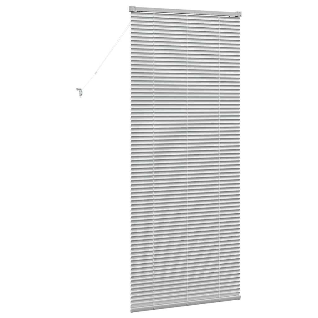 Balkenjalousien Silber 175 x 70 cm Aluminium