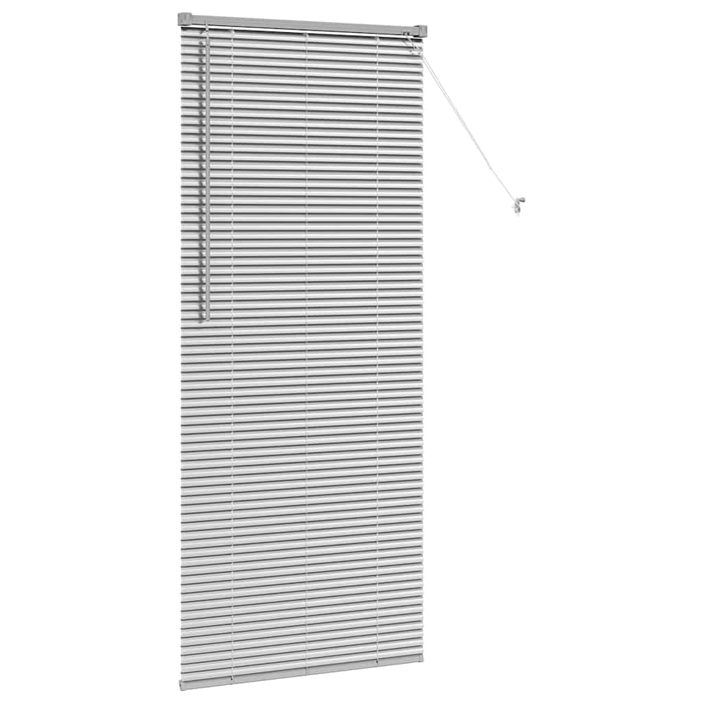 Balkenjalousien Silber 175 x 75 cm Aluminium