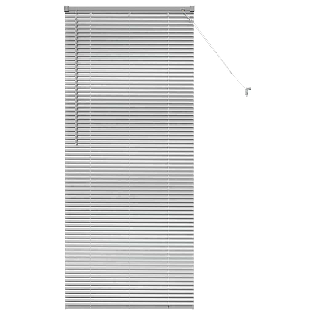 Balkenjalousien Silber 175 x 75 cm Aluminium