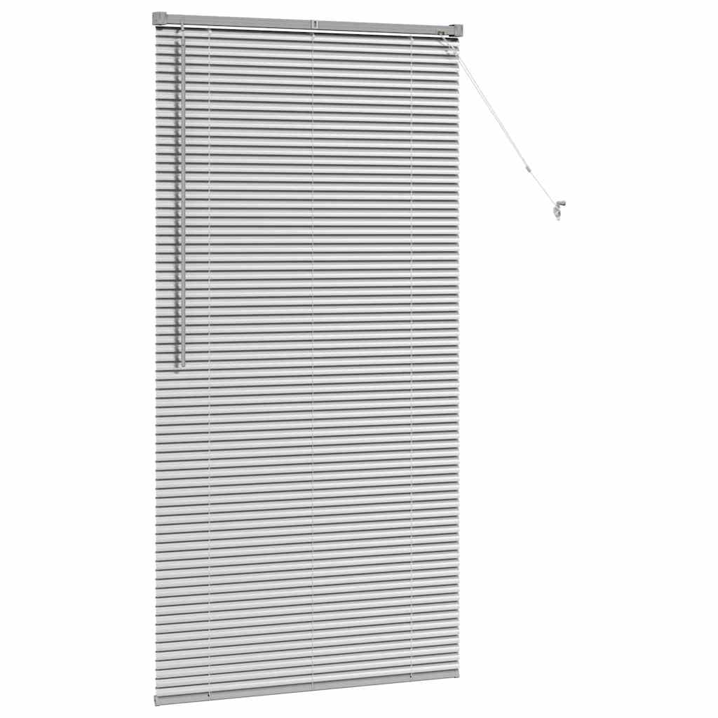 Balkenjalousien Silber 175 x 85 cm Aluminium