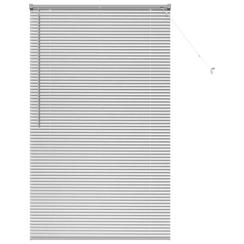 Balkenjalousien Silber 175 x 100 cm Aluminium