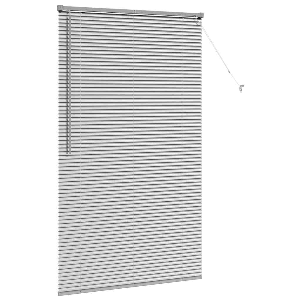 Balkenjalousien Silber 175 x 105 cm Aluminium