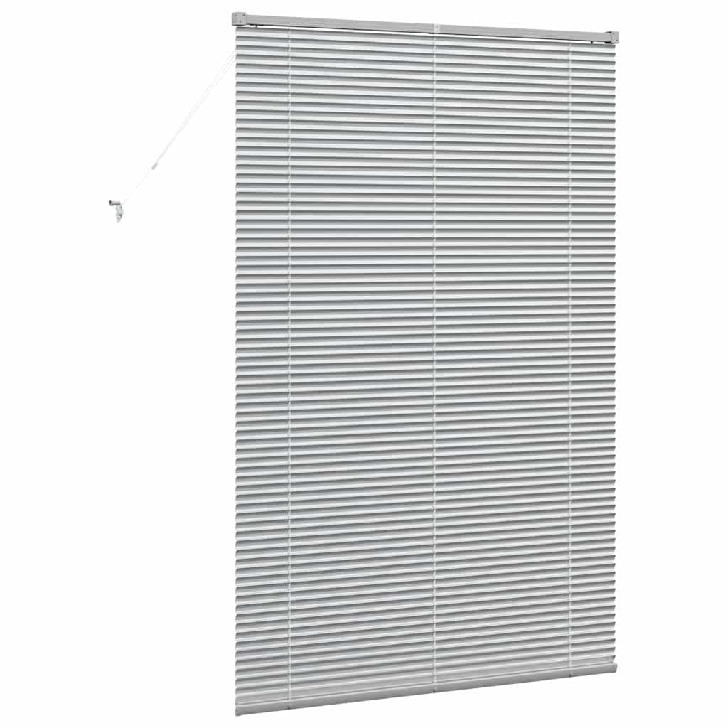 Balkenjalousien Silber 175 x 110 cm Aluminium