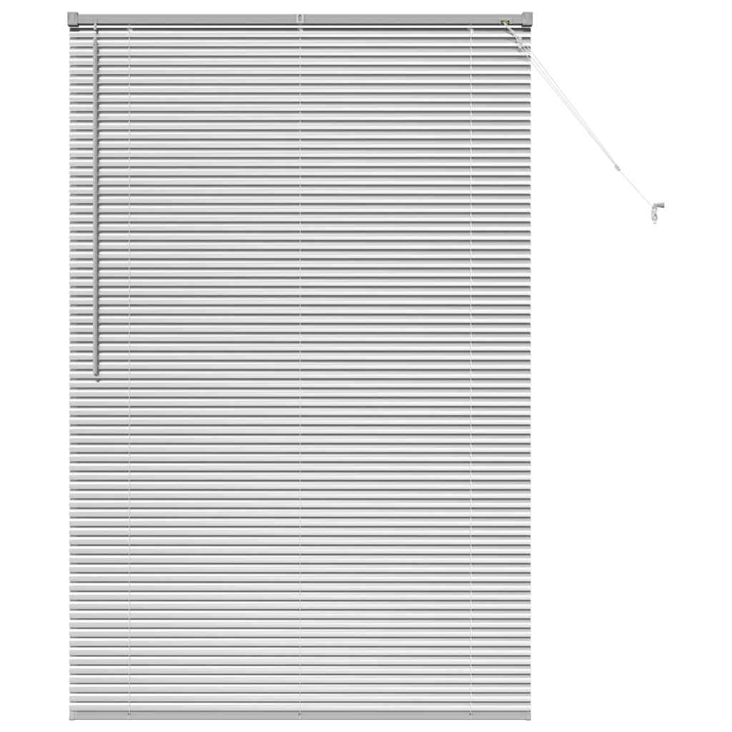 Balkenjalousien Silber 175 x 115 cm Aluminium