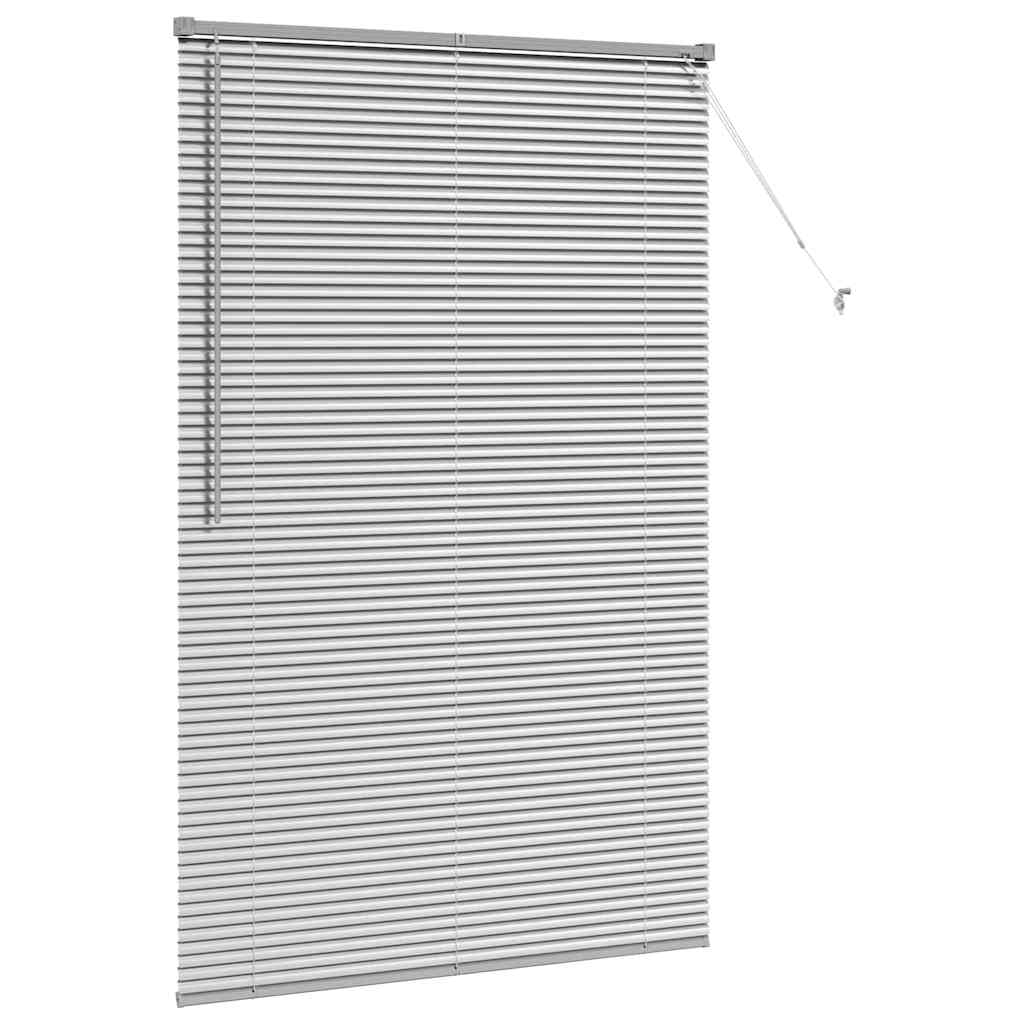 Balkenjalousien Silber 175 x 120 cm Aluminium
