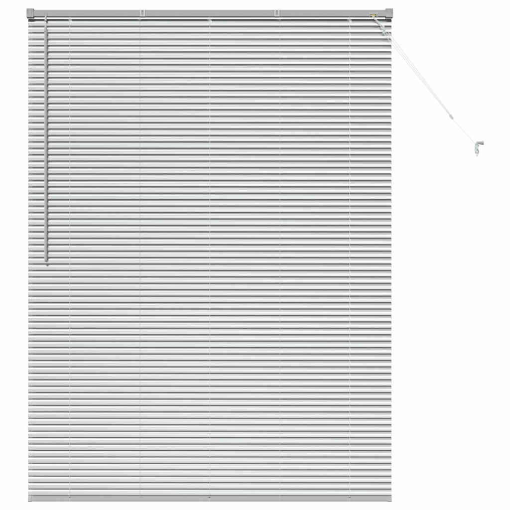 Balkenjalousien Silber 175 x 125 cm Aluminium