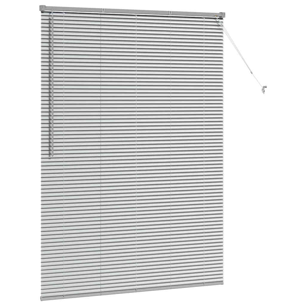 Balkenjalousien Silber 175 x 130 cm Aluminium