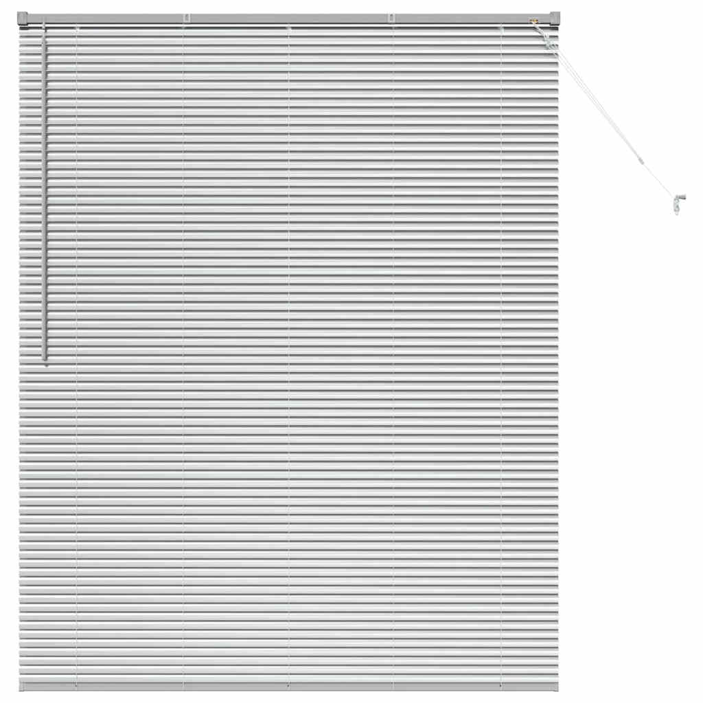 Balkenjalousien Silber 175 x 145 cm Aluminium