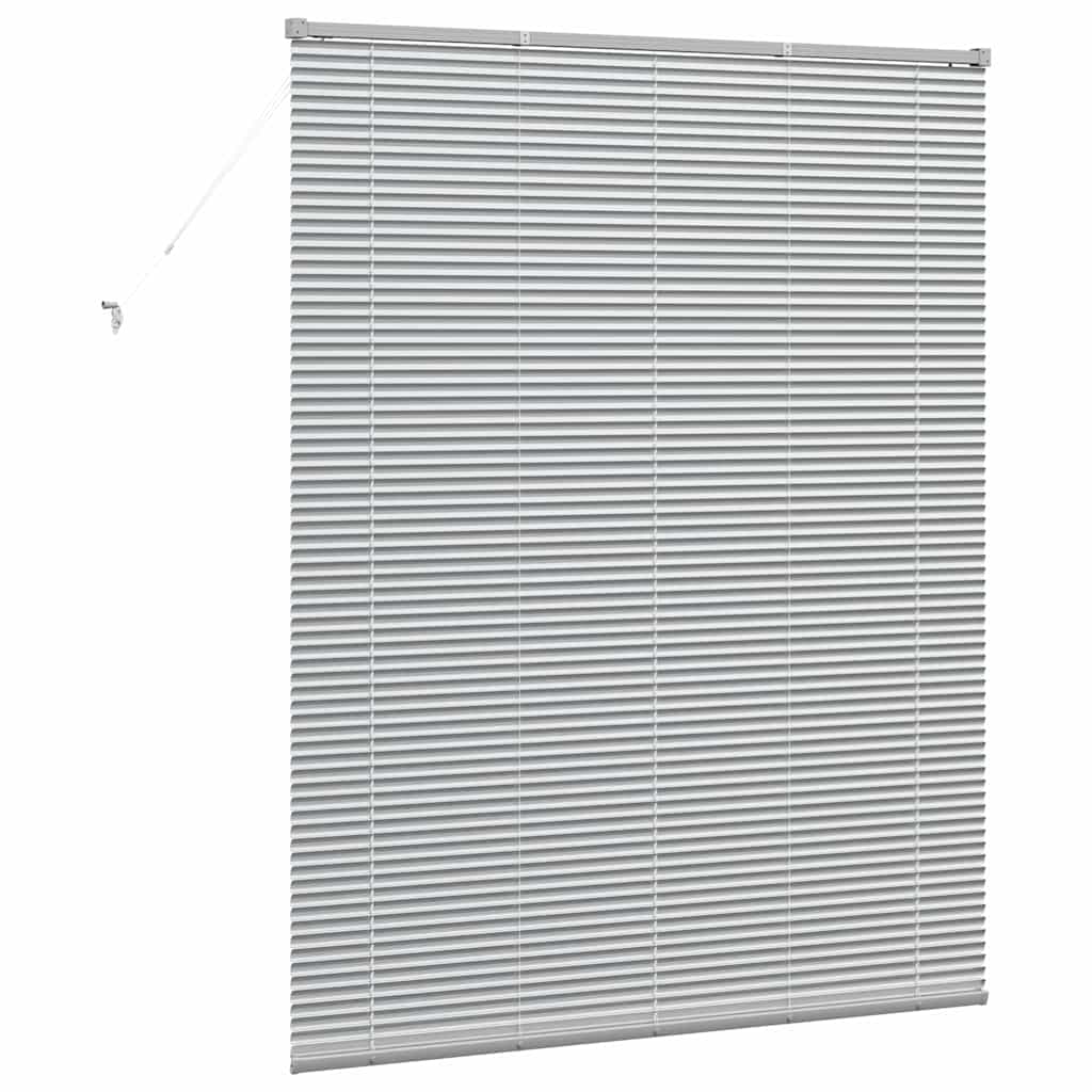 Balkenjalousien Silber 175 x 150 cm Aluminium