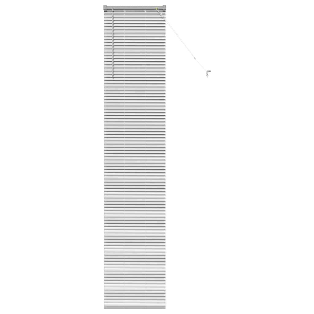 Balkenjalousien Silber 220 x 45 cm Aluminium