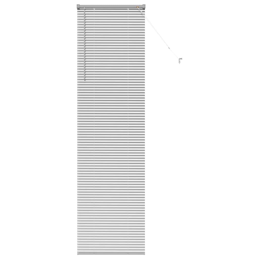 Balkenjalousien Silber 220 x 65 cm Aluminium