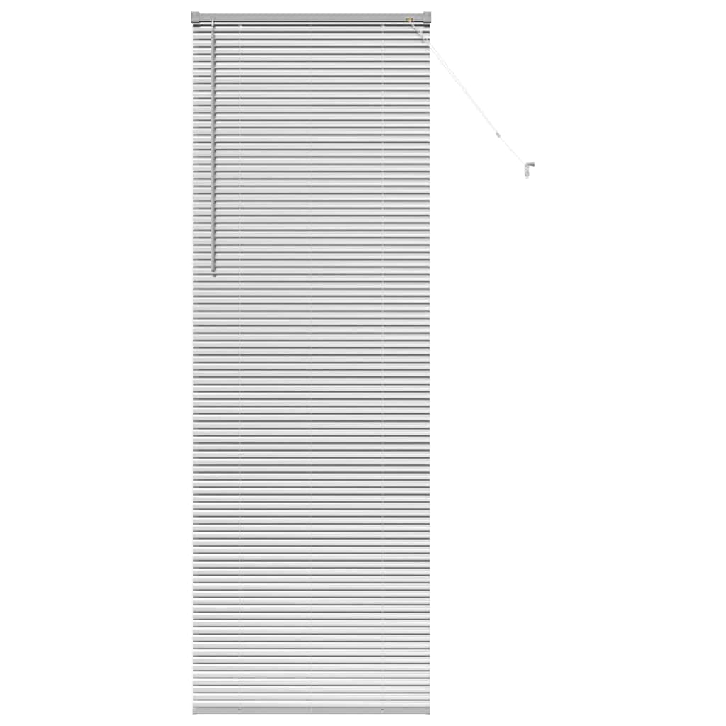 Balkenjalousien Silber 220 x 75 cm Aluminium