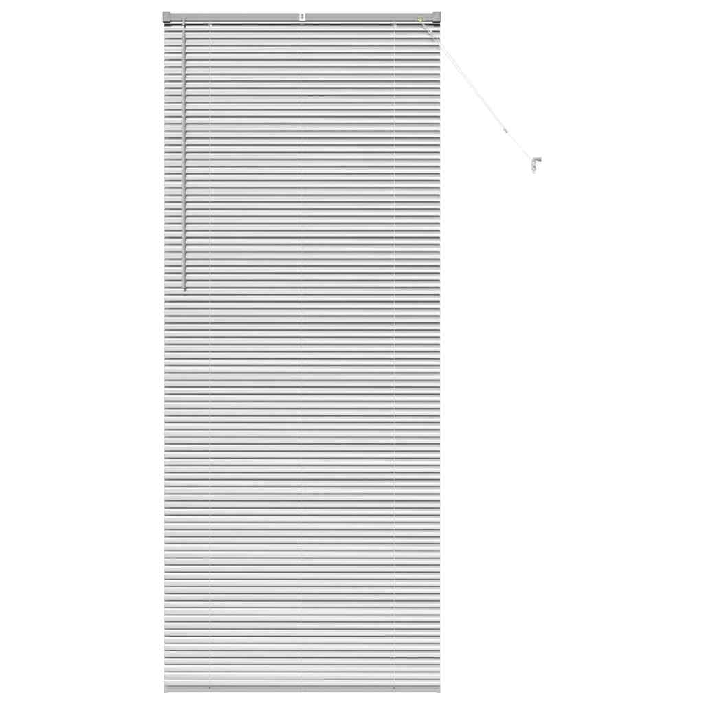 Balkenjalousien Silber 220 x 85 cm Aluminium