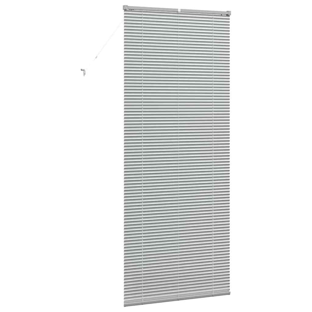 Balkenjalousien Silber 220 x 95 cm Aluminium