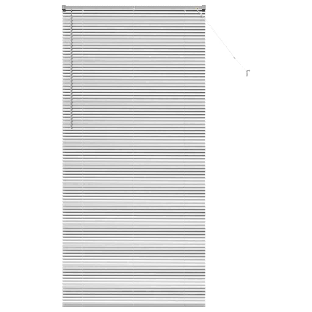 Balkenjalousien Silber 220 x 100 cm Aluminium