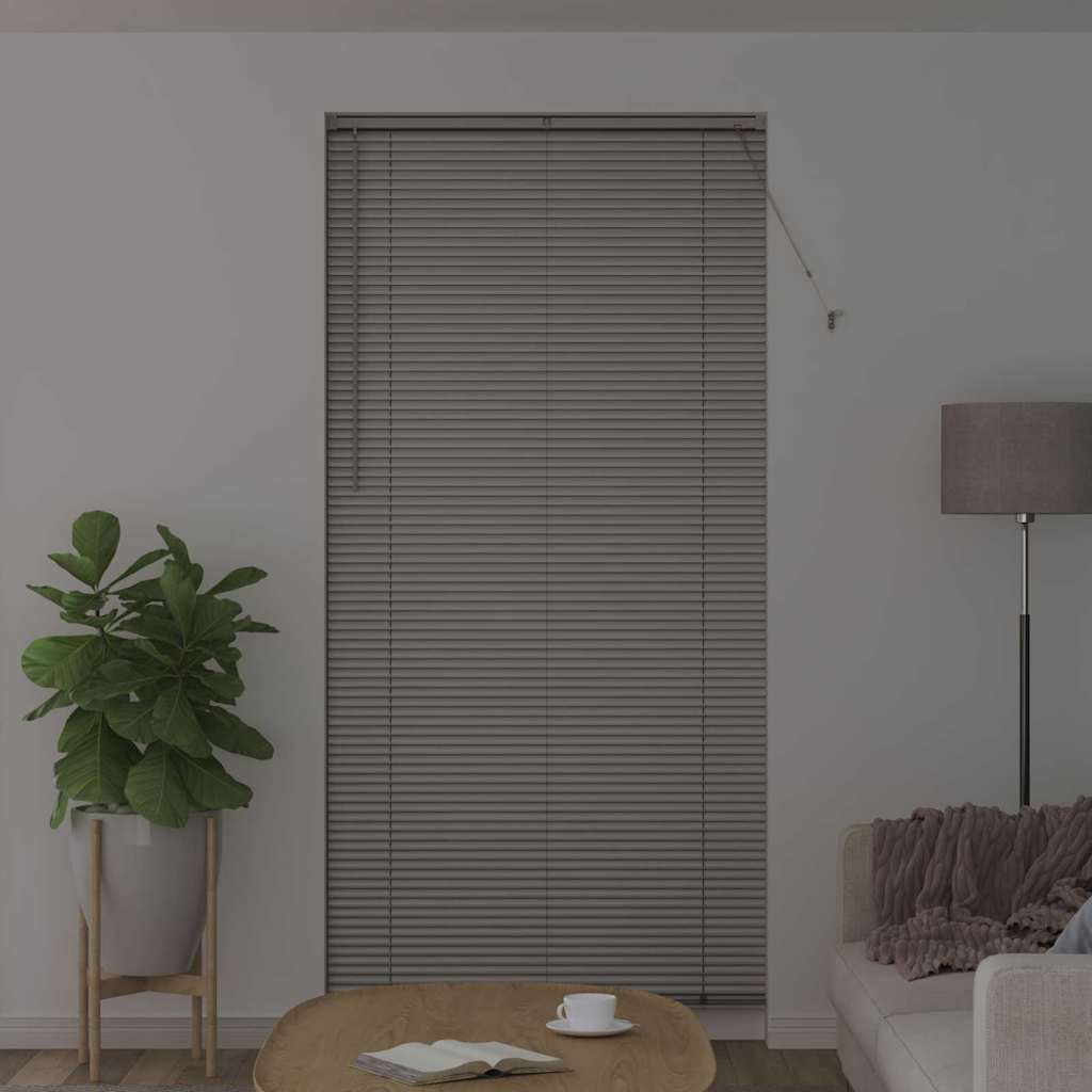 Balkenjalousien Silber 220 x 105 cm Aluminium