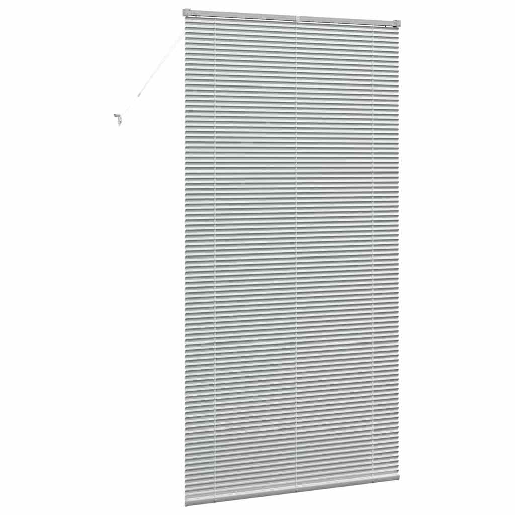 Balkenjalousien Silber 220 x 110 cm Aluminium