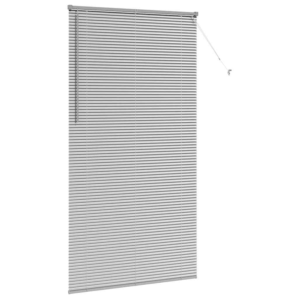 Balkenjalousien Silber 220 x 115 cm Aluminium