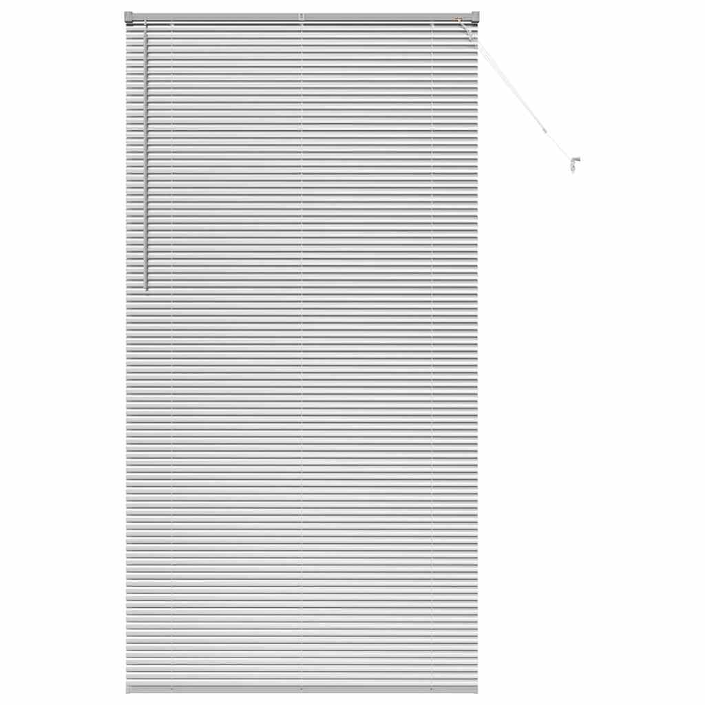 Balkenjalousien Silber 220 x 120 cm Aluminium