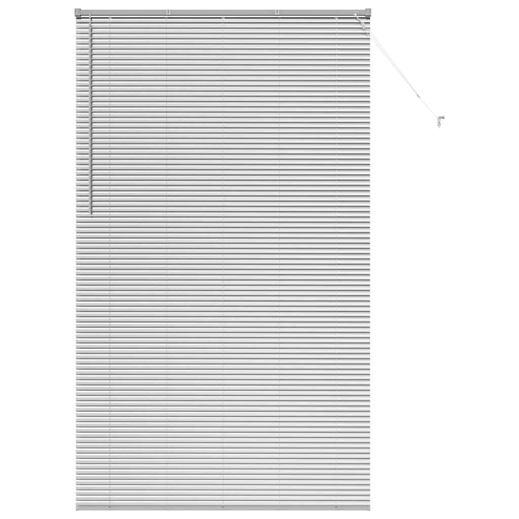 Balkenjalousien Silber 220 x 125 cm Aluminium