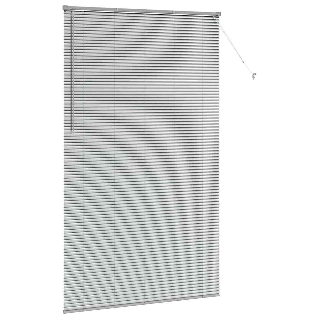 Balkenjalousien Silber 220 x 135 cm Aluminium