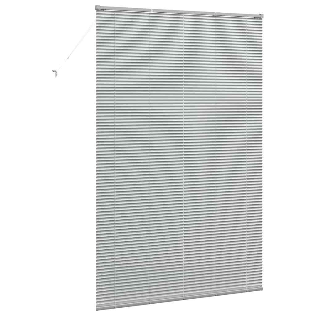 Balkenjalousien Silber 220x150cm Aluminium