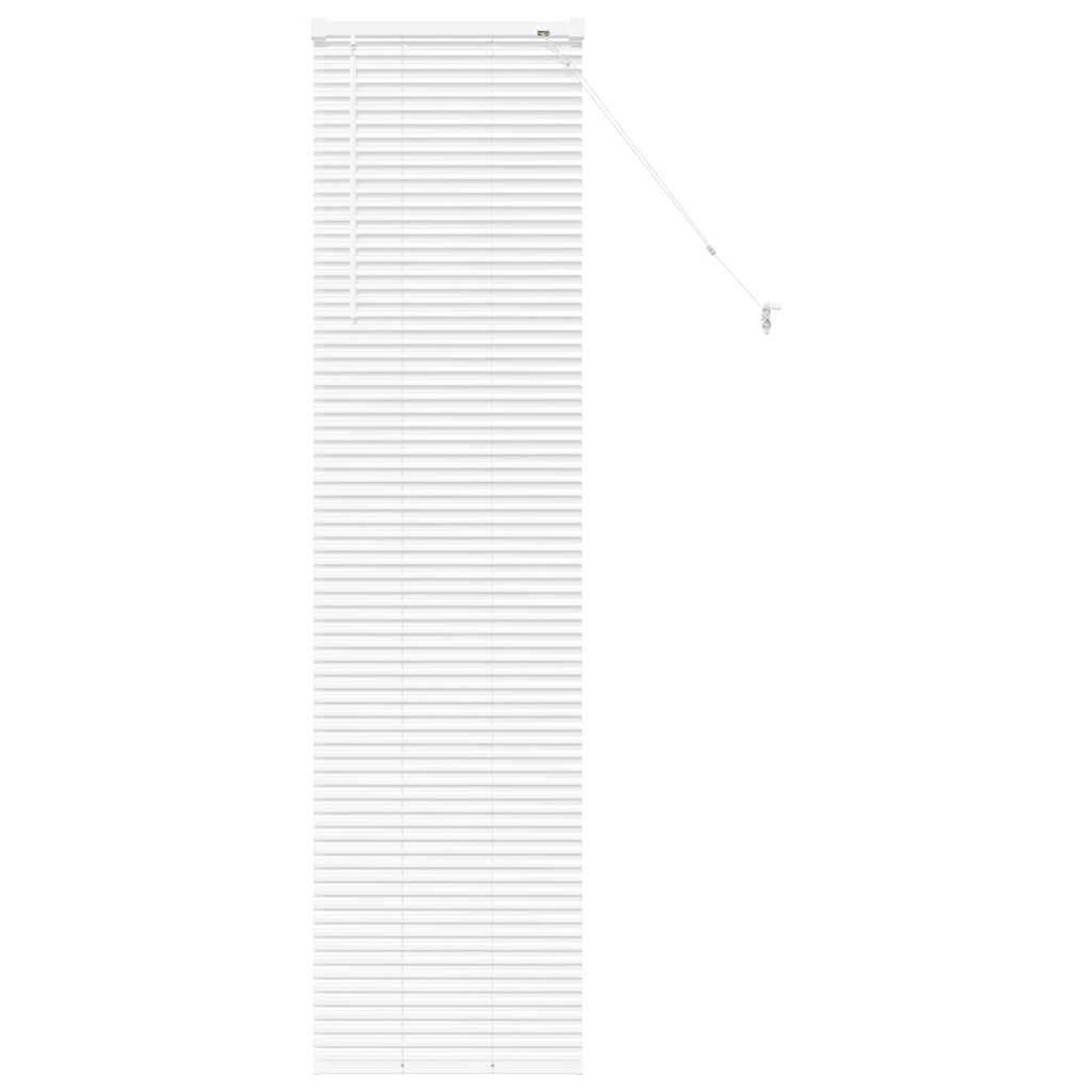 Balkenjalousien Weiß 175 x 40 cm Aluminium