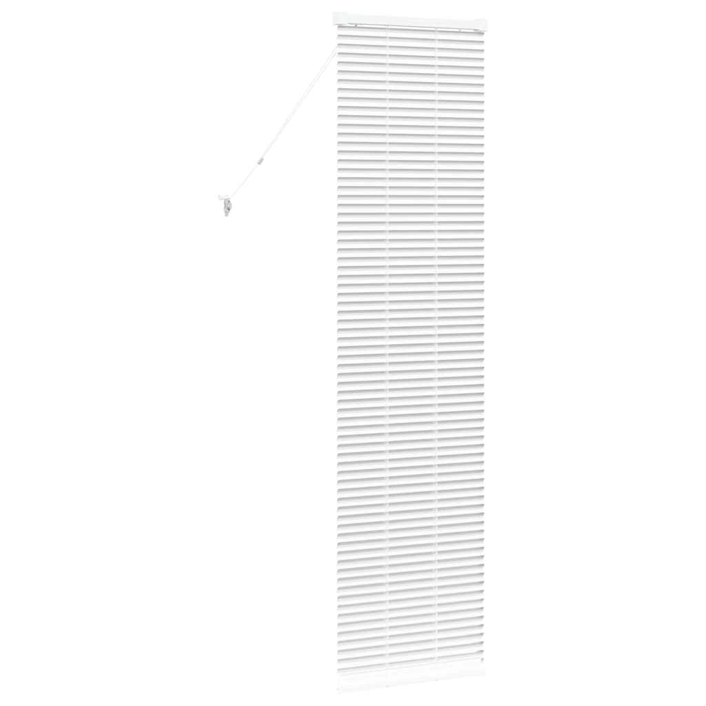 Balkenjalousien Weiß 175 x 50 cm Aluminium