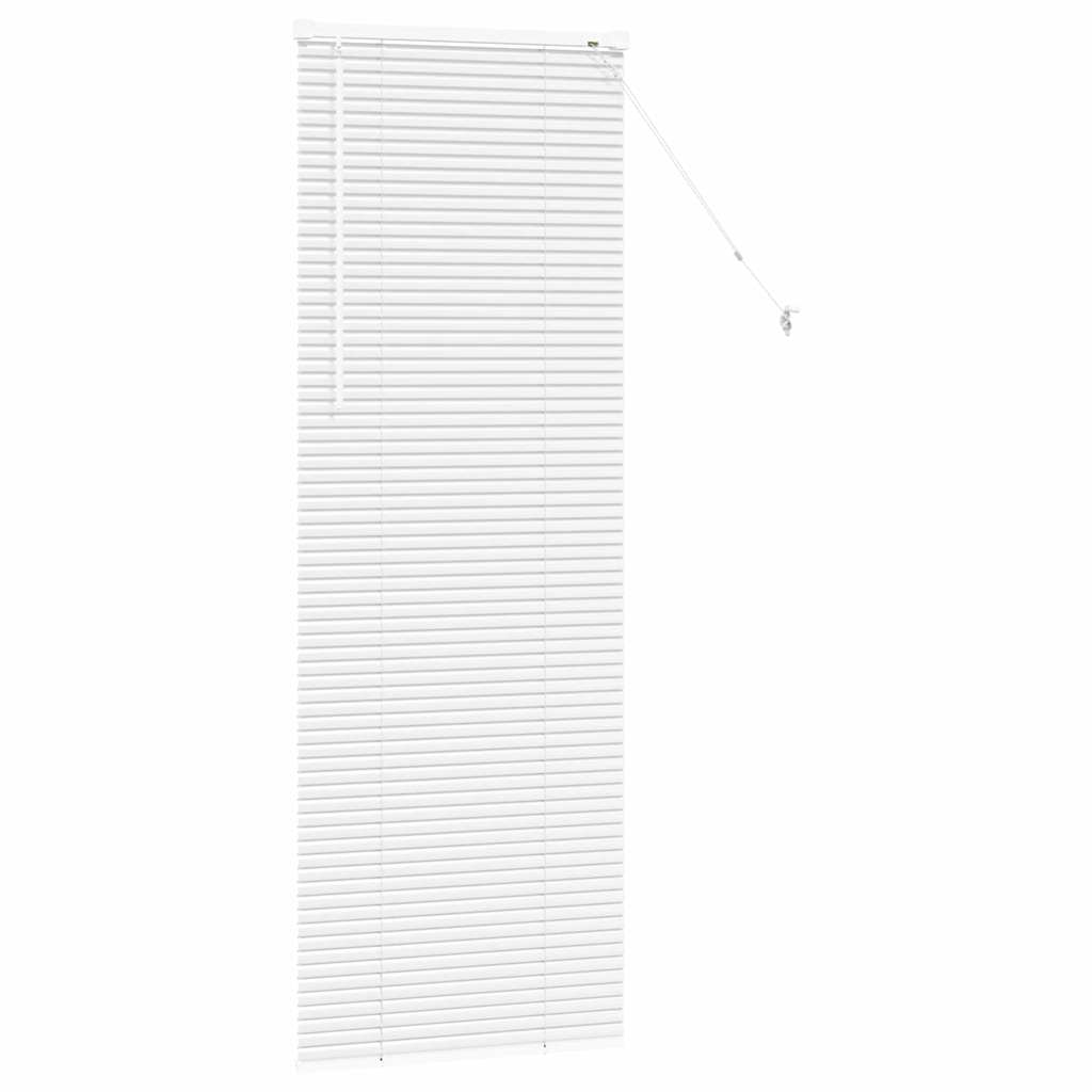 Balkenjalousien Weiß 175 x 60 cm Aluminium