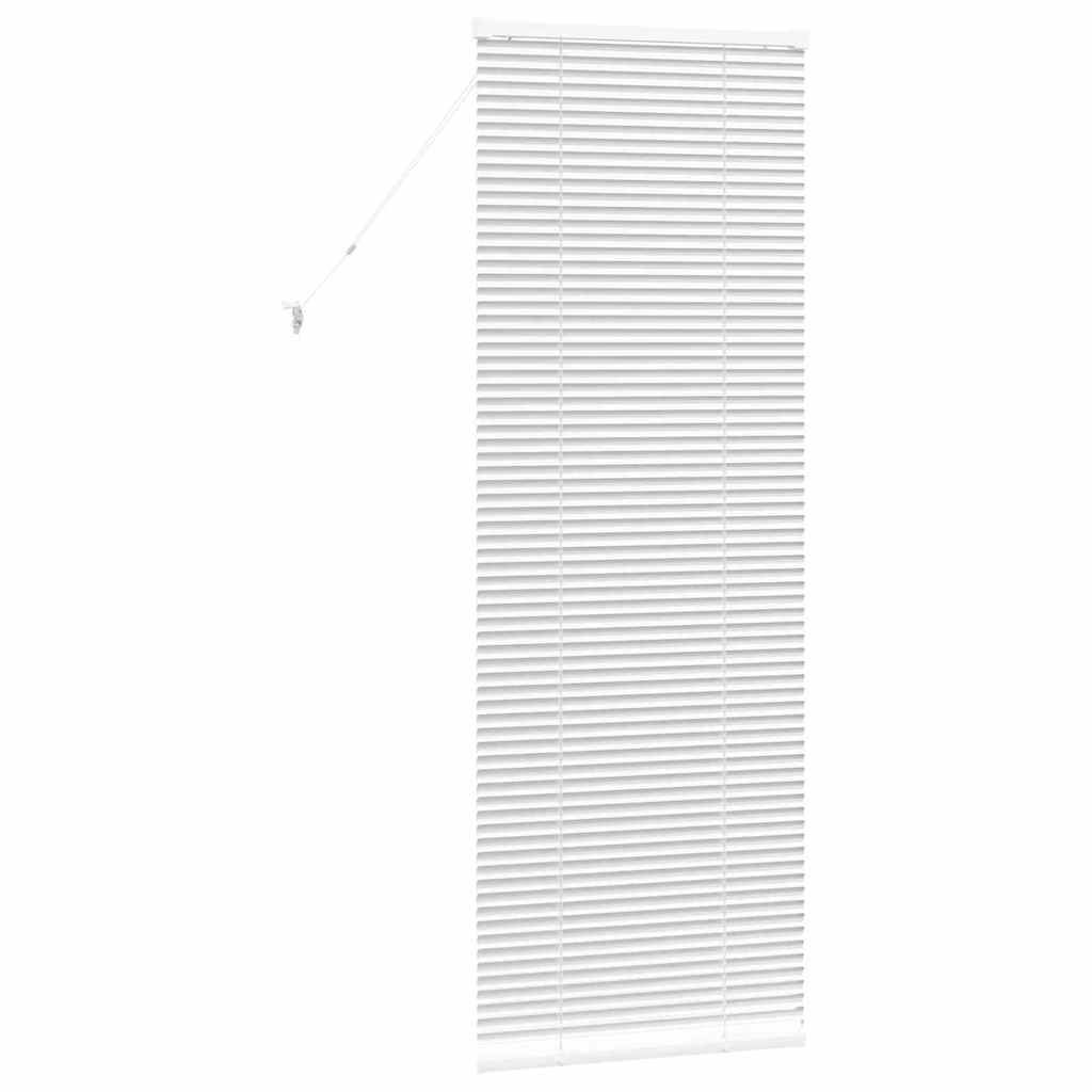 Balkenjalousien Weiß 175 x 65 cm Aluminium