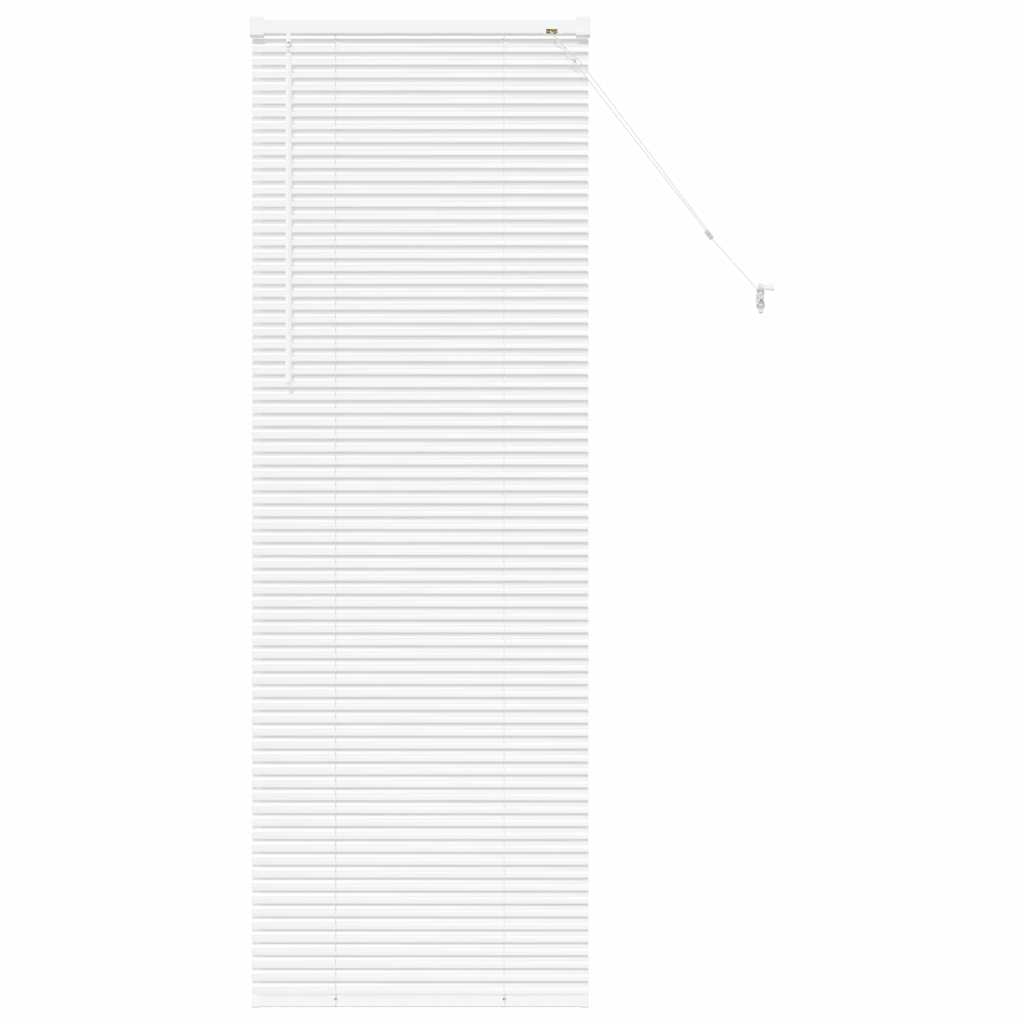 Balkenjalousien Weiß 175 x 65 cm Aluminium