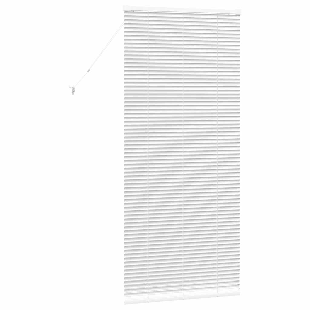 Balkenjalousien Weiß 175 x 75 cm Aluminium