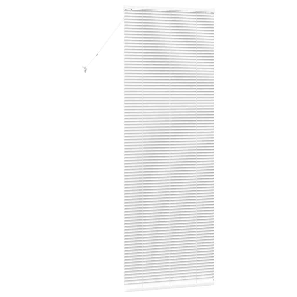 Balkenjalousien Weiß 220 x 75 cm Aluminium
