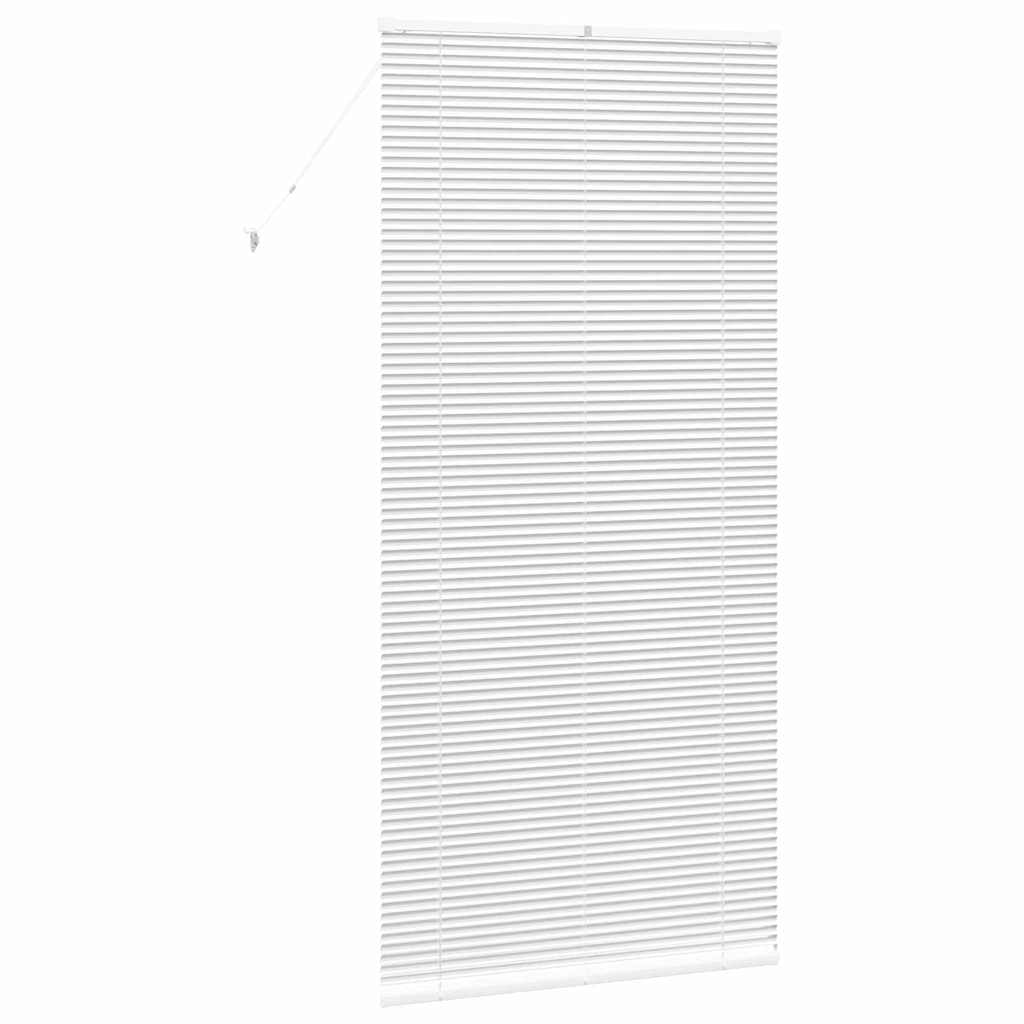 Balkenjalousien Weiß 220 x 100 cm Aluminium