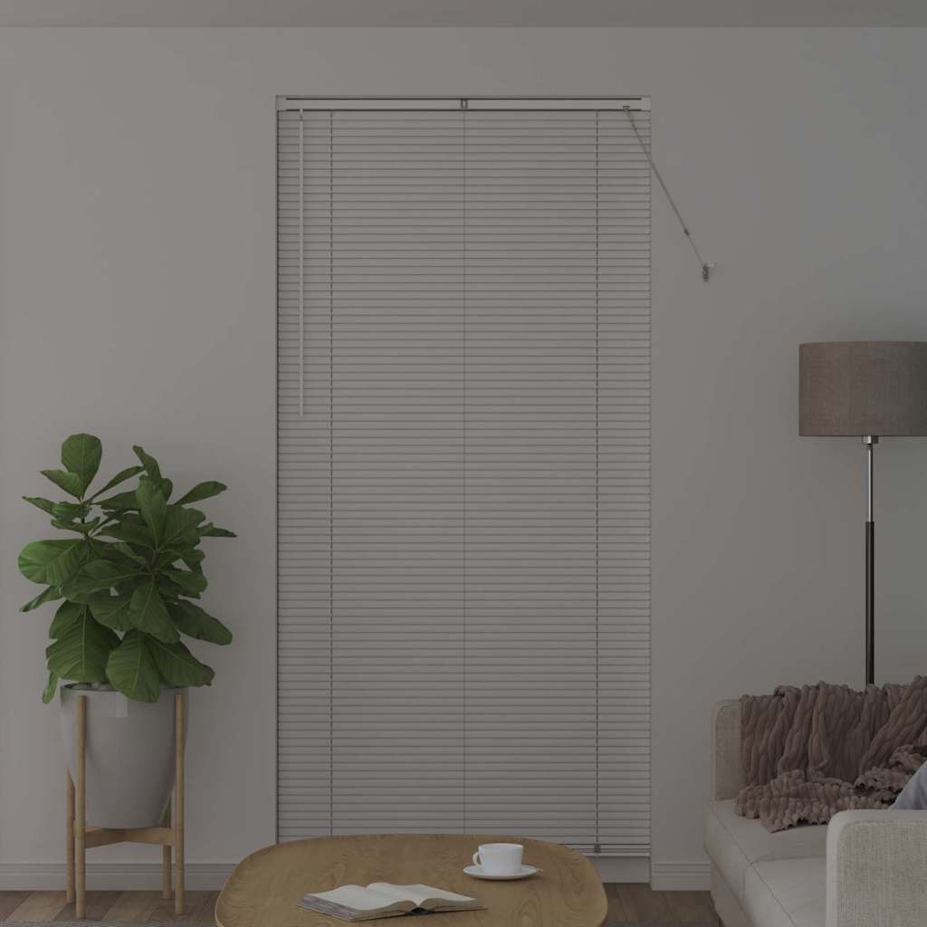 Balkenjalousien Weiß 220 x 105 cm Aluminium