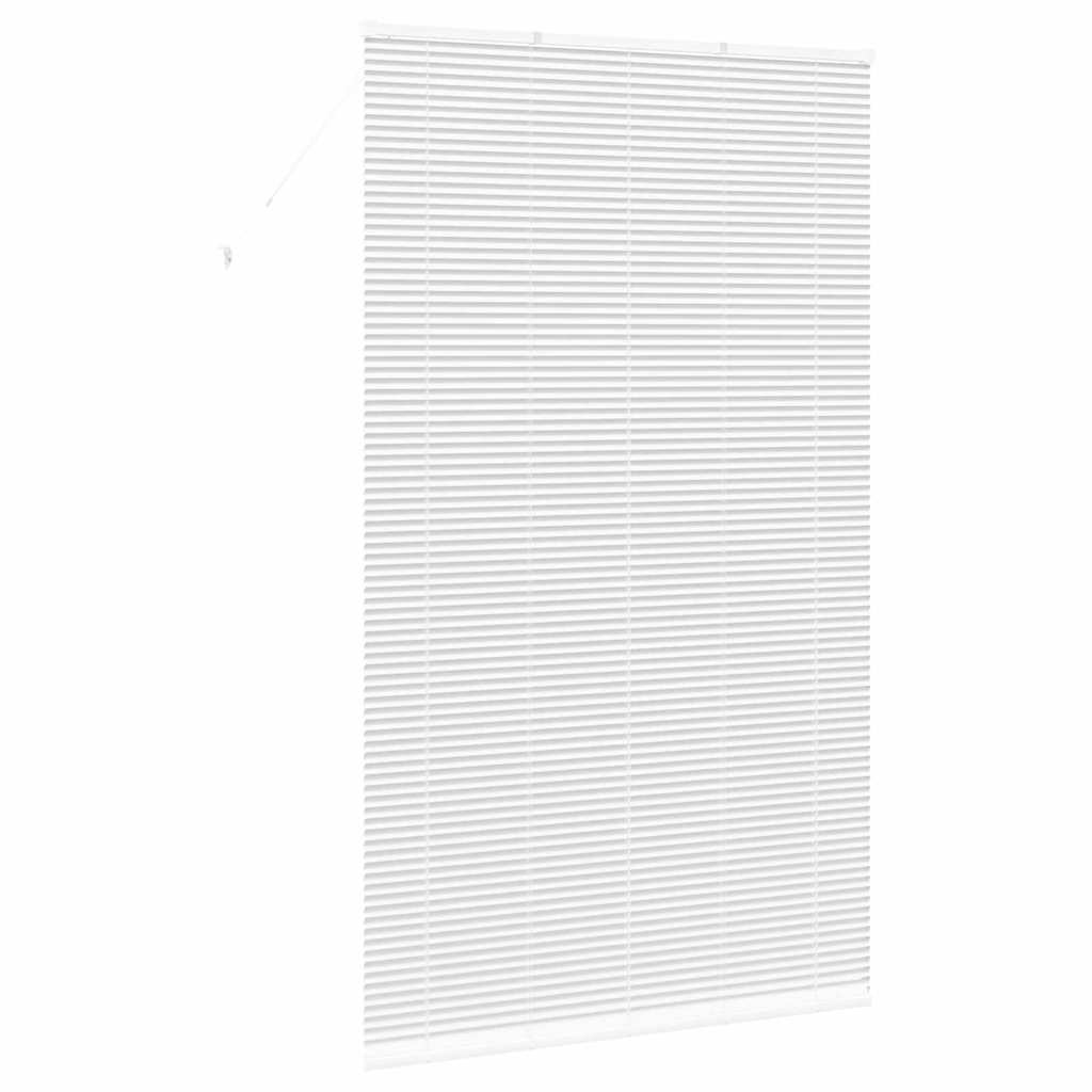 Balkenjalousien Weiß 220 x 125 cm Aluminium