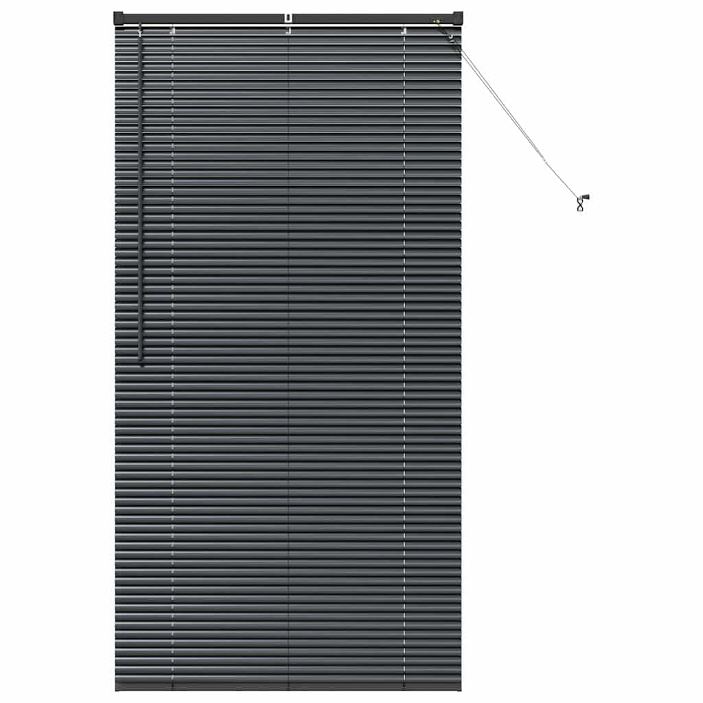 Balkenjalousien Schwarz 175 x 85 cm Aluminium
