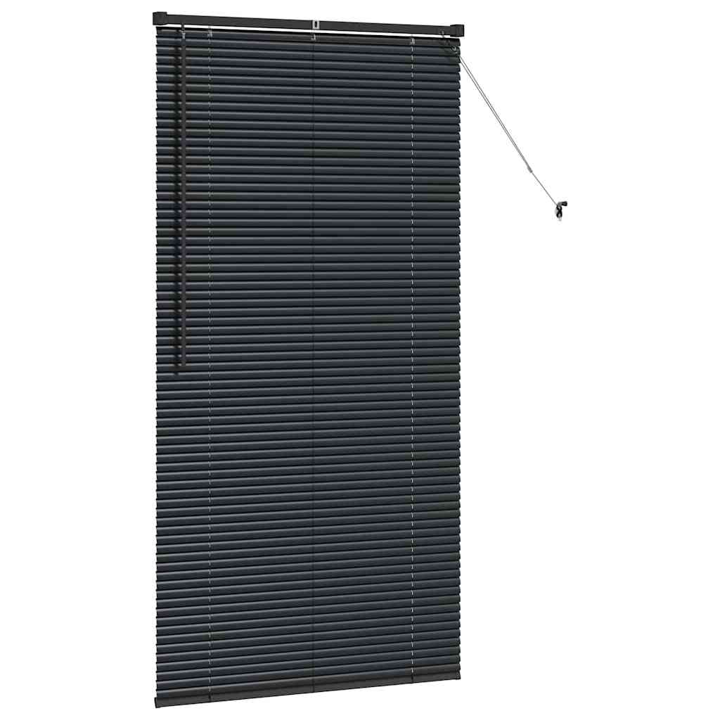 Balkenjalousien Schwarz 175 x 90 cm Aluminium