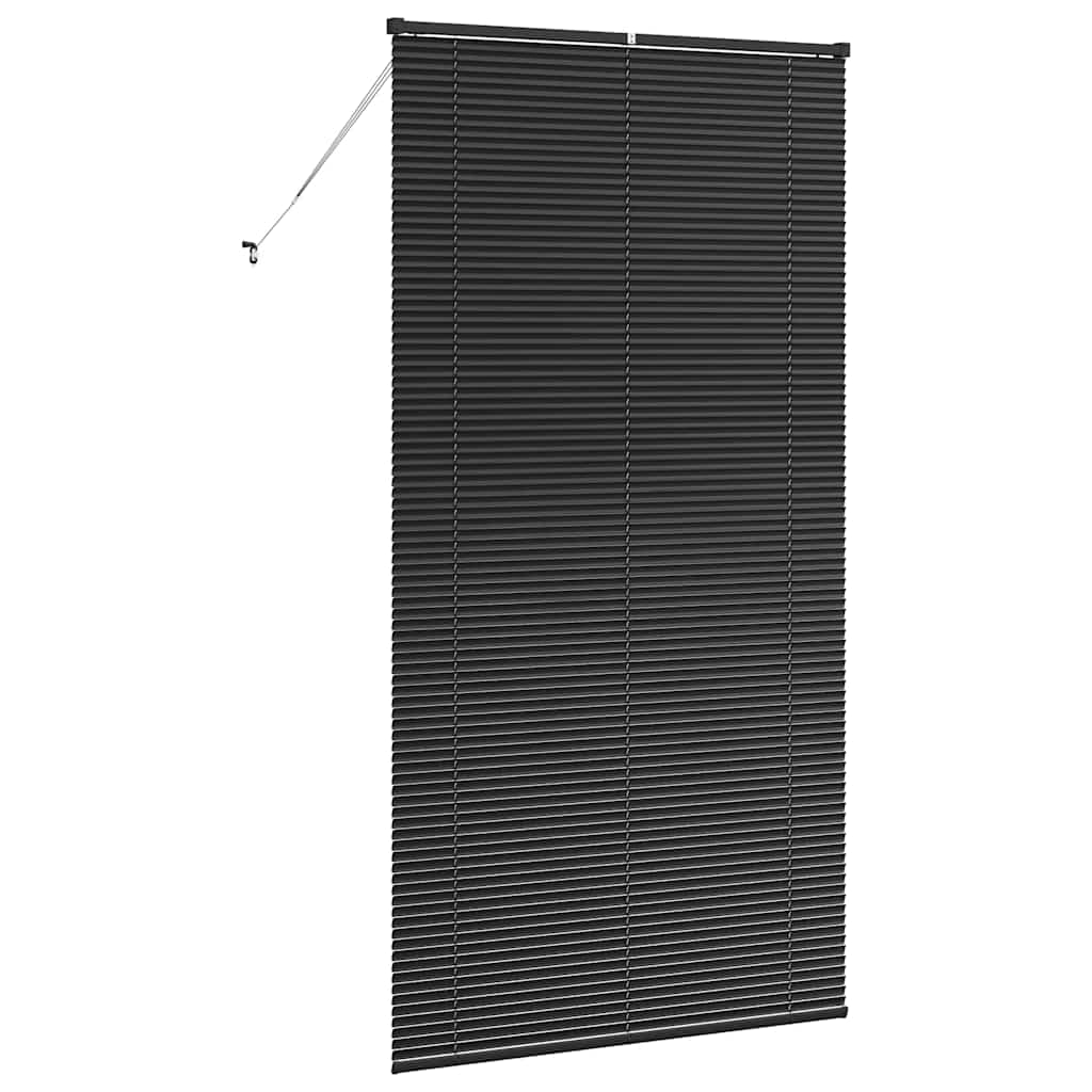 Balkenjalousien Schwarz 220 x 110 cm Aluminium